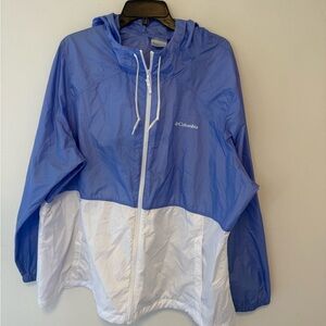 Columbia Blue and White Women's Jacket